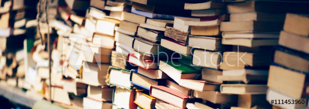 Picture of Stack of books at the bookshop